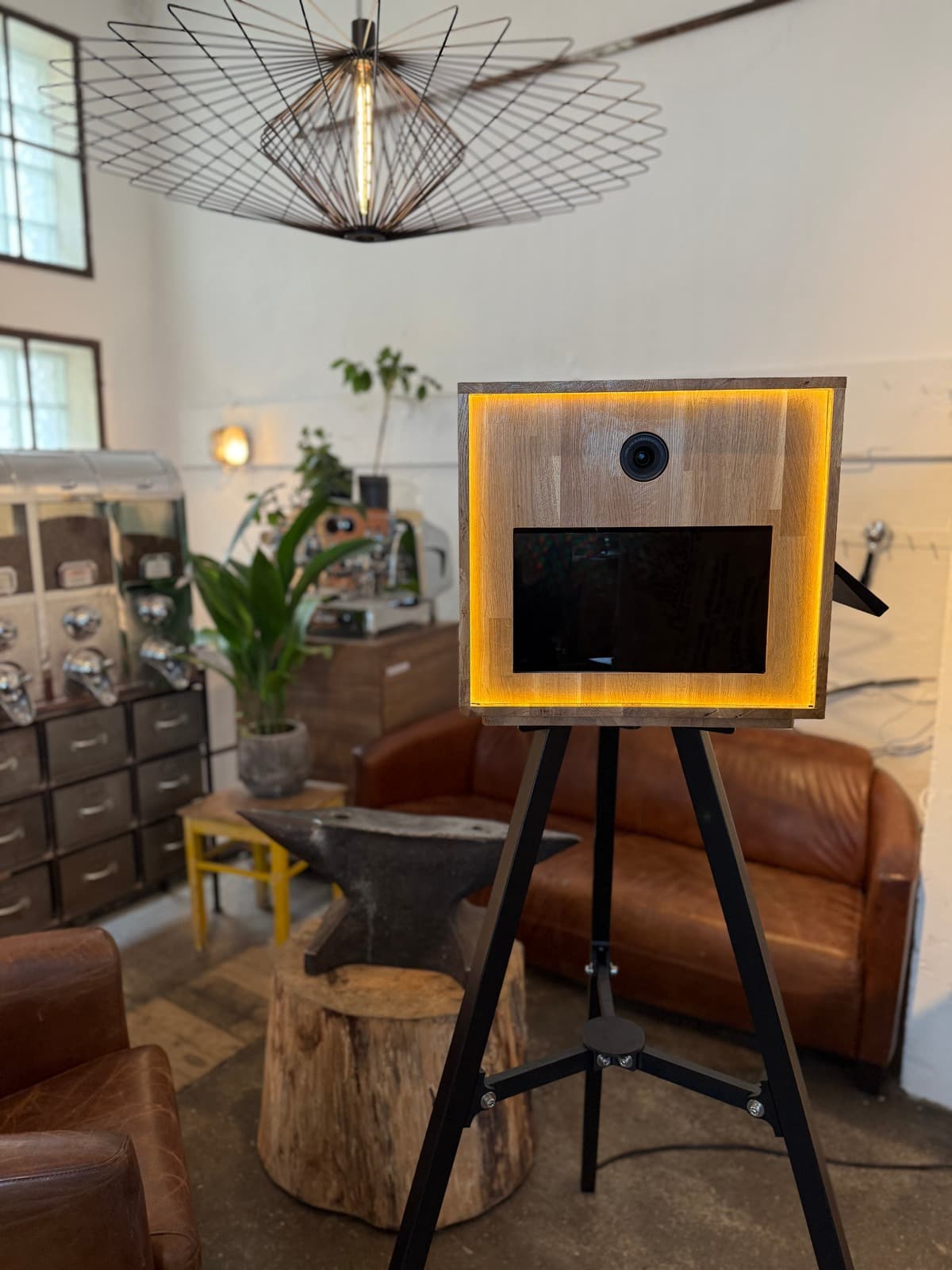 Bunte Requisiten-Auswahl für die Fotobox
